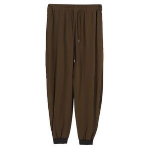 Chloé Baggy Sweat Pants in Brown Cotton